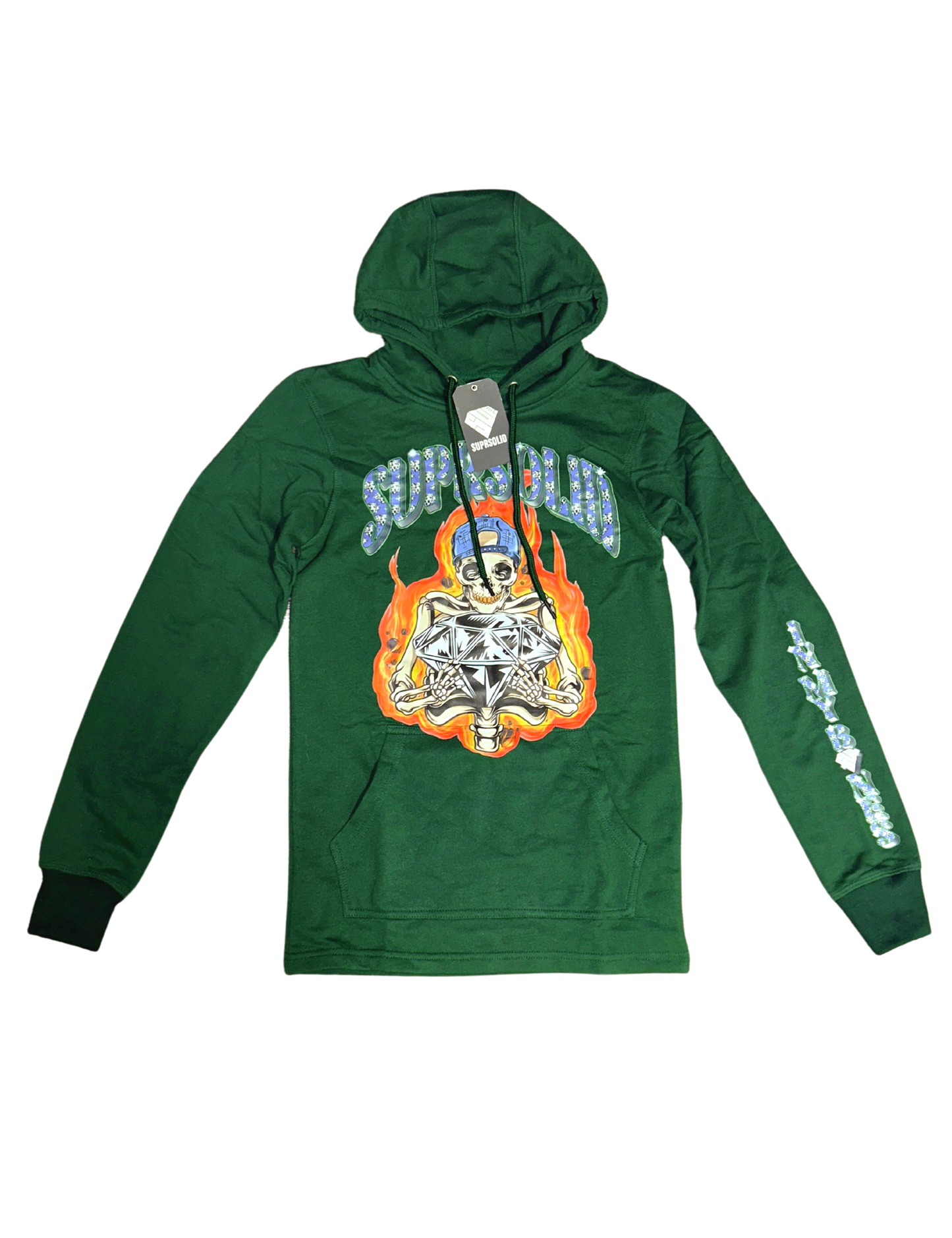 SUP 'In My BONES' Pullover Green $$